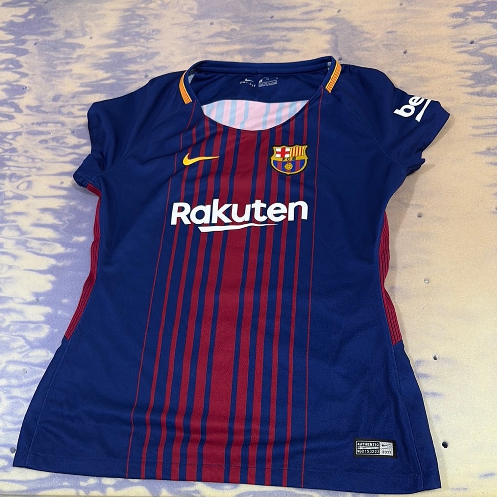 Nike Barcelona Blue and Red Jersey